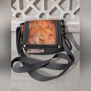 Sherpani Petal crossbody bag Adjustable Strap Canvas Boho Nature Love Crunchy